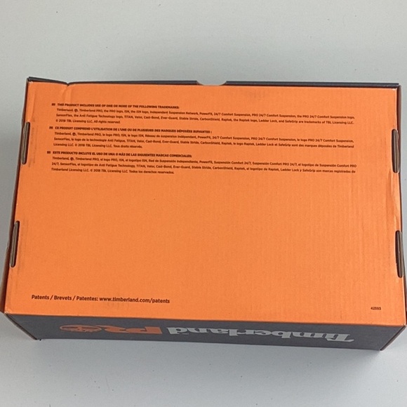 Timberland PRO Powerdrive Composite Safety Shoes. Womens Size 9 W. - Picture 8 of 9